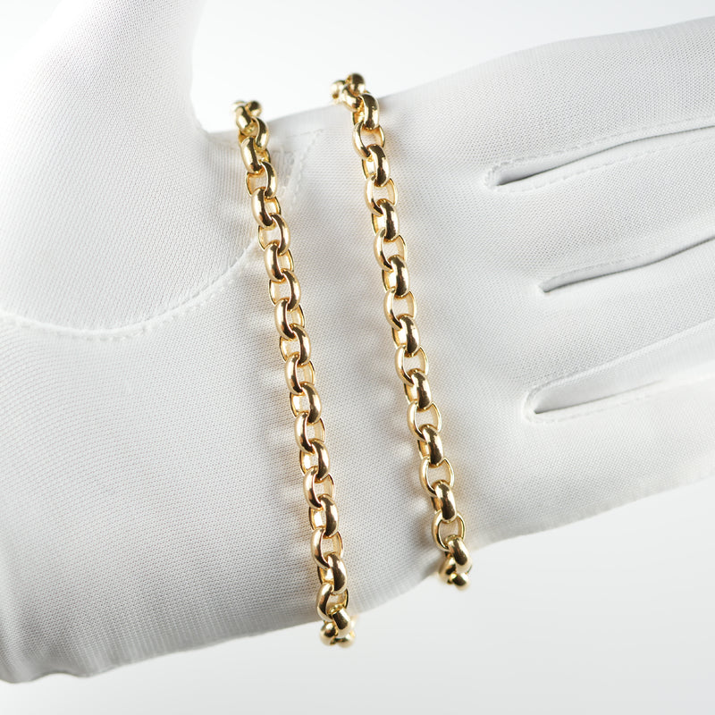 マーヴェラスチェーン ネックレス K18 幅5.8mm 60cm