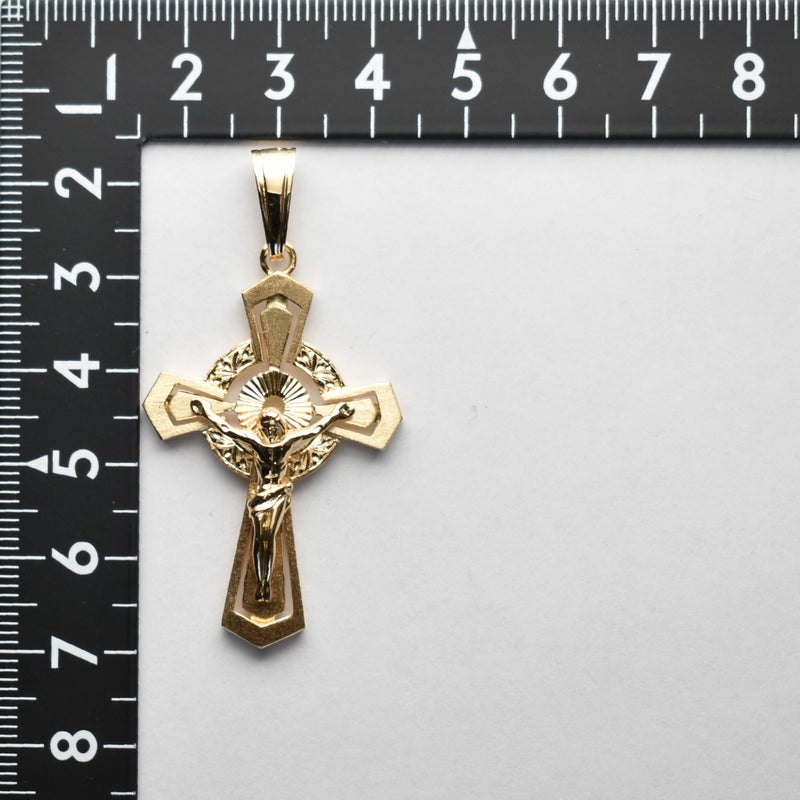 ペンダントトップ K18 (Type-YC-中) ※つや消し仕上げ