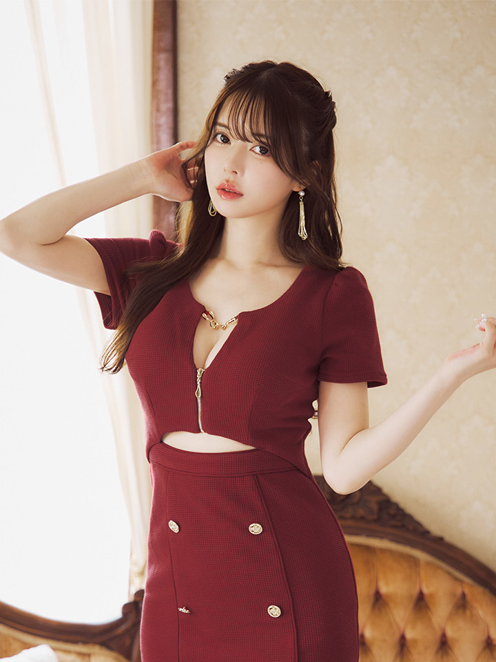 新色&新サイズ登場!ワッフル/チェーン/ジップアップ/ボタン/谷間見せ