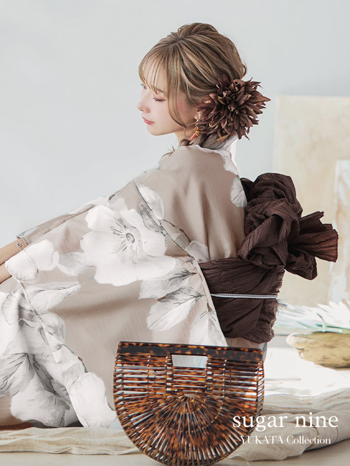 浴衣ベージュ・ブラウン系 - Jewels（ジュエルズ）