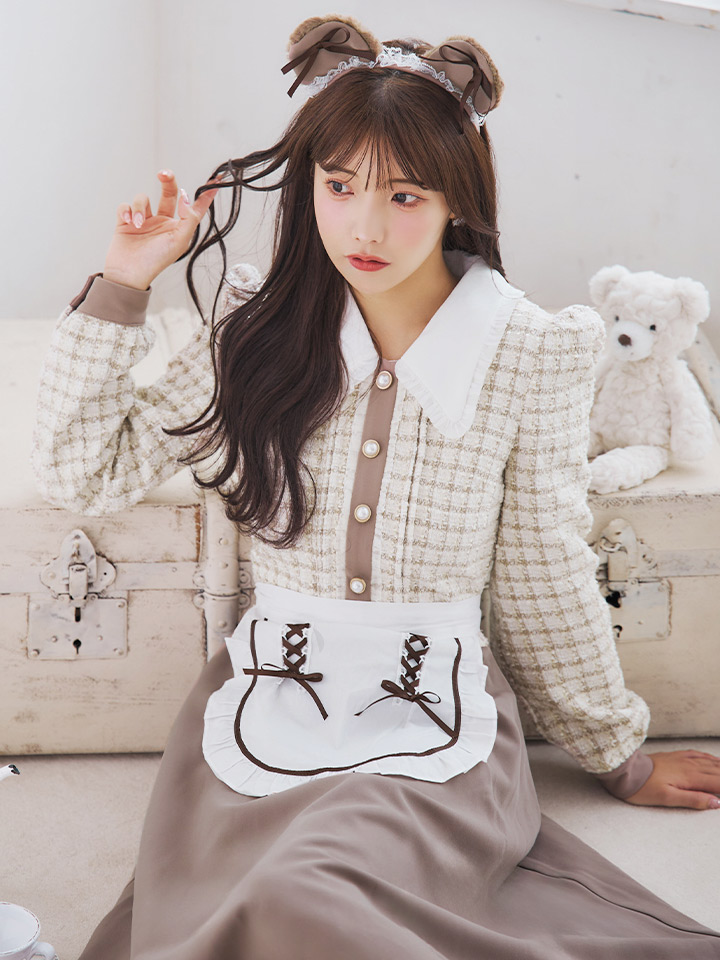 SALE!!】【即日発送！】【ハロウィン】ベアメイドワンピース