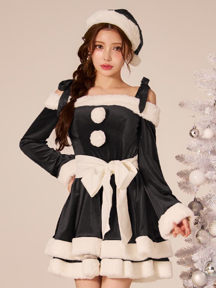 sugar nine サンタコス 4点セット】【XS-XLサイズ/8カラー】グリッター