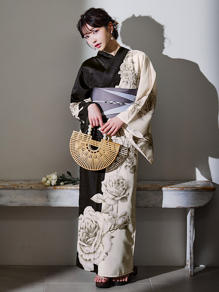 紺・ネイビー、黒・ブラック浴衣 - Jewels（ジュエルズ）