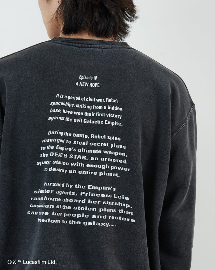 映画『STAR WARS』の人気別注スウェットが登場！｜JEANS FACTORY
