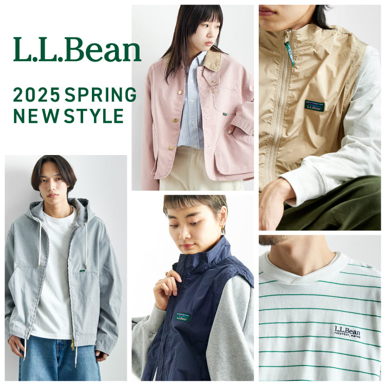 L.L.Bean JAPAN EDITION、春の都会的な新作特集｜JEANS FACTORY