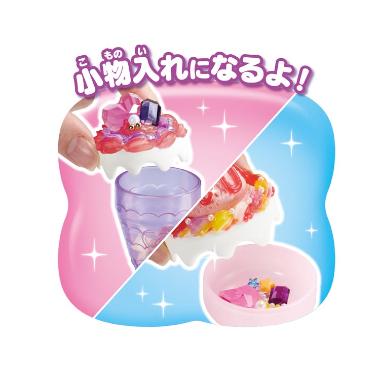 W-142 ホイップる とうめいクリーム パフェスイーツセット エポック社