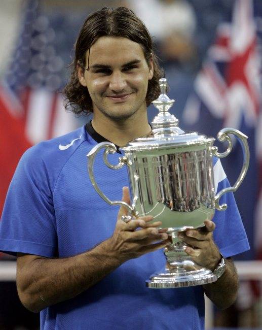 全米オープンで…：ロジャー・フェデラー 栄光のグランドスラム制覇