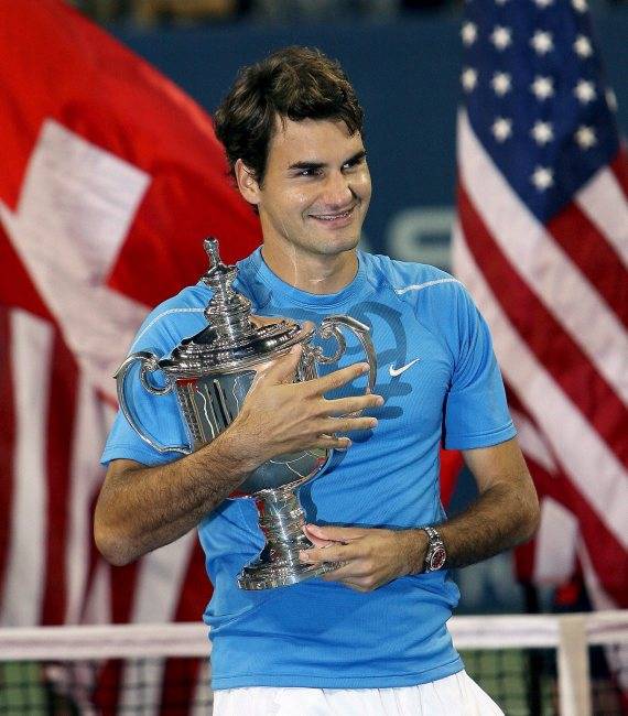 全米オープンで…：ロジャー・フェデラー 栄光のグランドスラム制覇