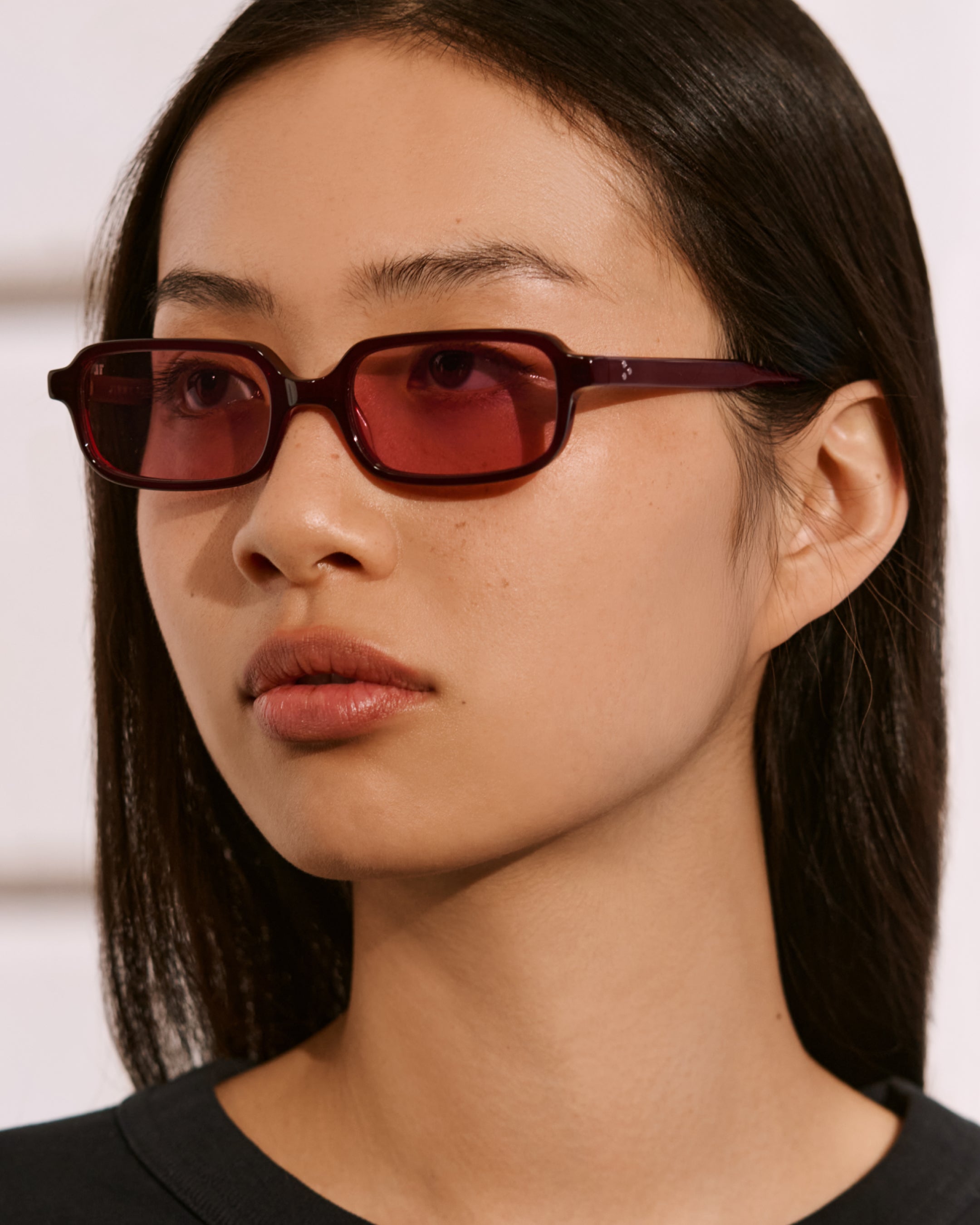 The Kaya JF Colors Medium Women's Sunglasses in Burgundy | Jimmy