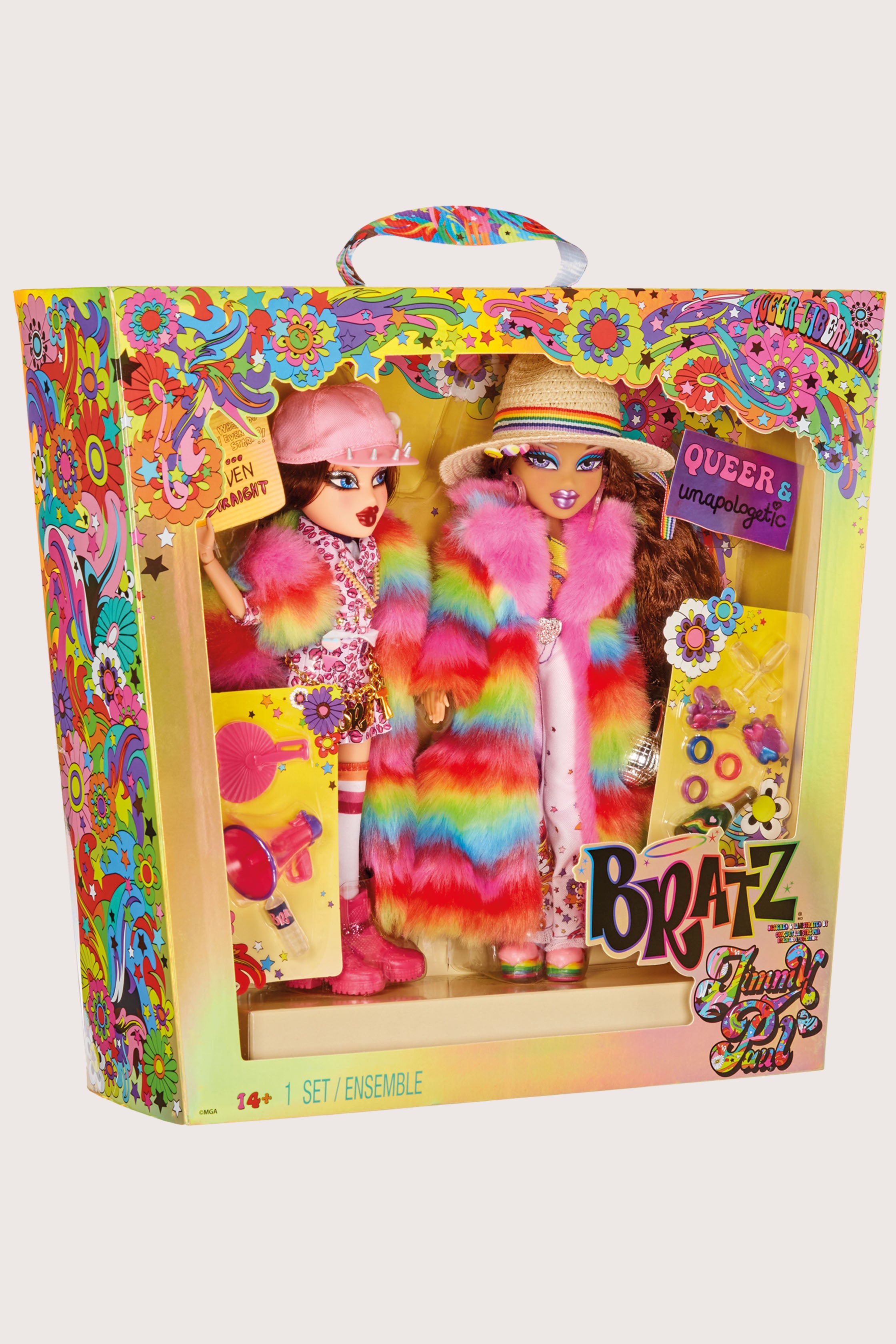 SIGNED Bratz® x JimmyPaul Special Edition Designer Pride 2-Pack Couple