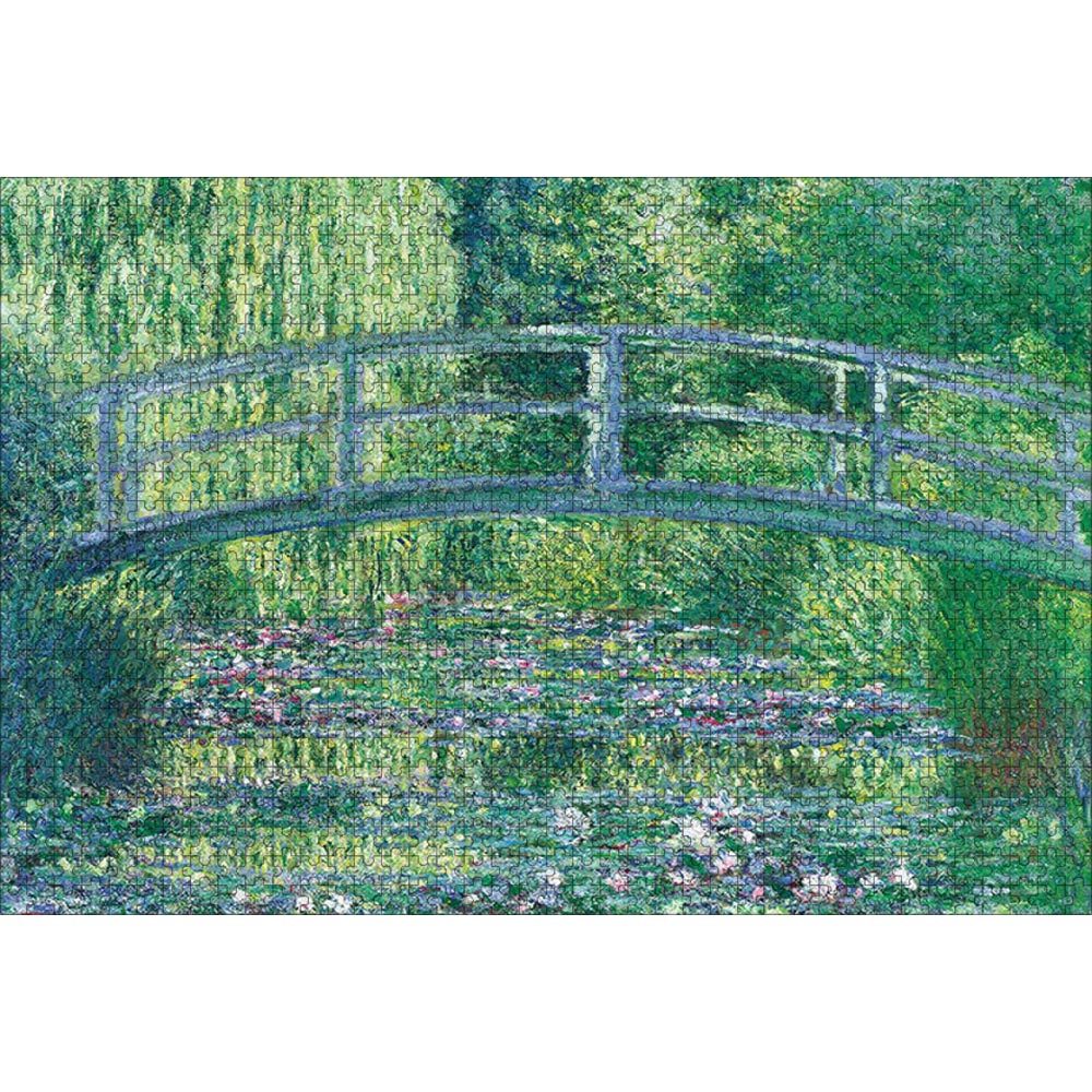 モネ 睡蓮 1000ピース 50×75cm 木製 ジグソーパズル | ジグソーパズル