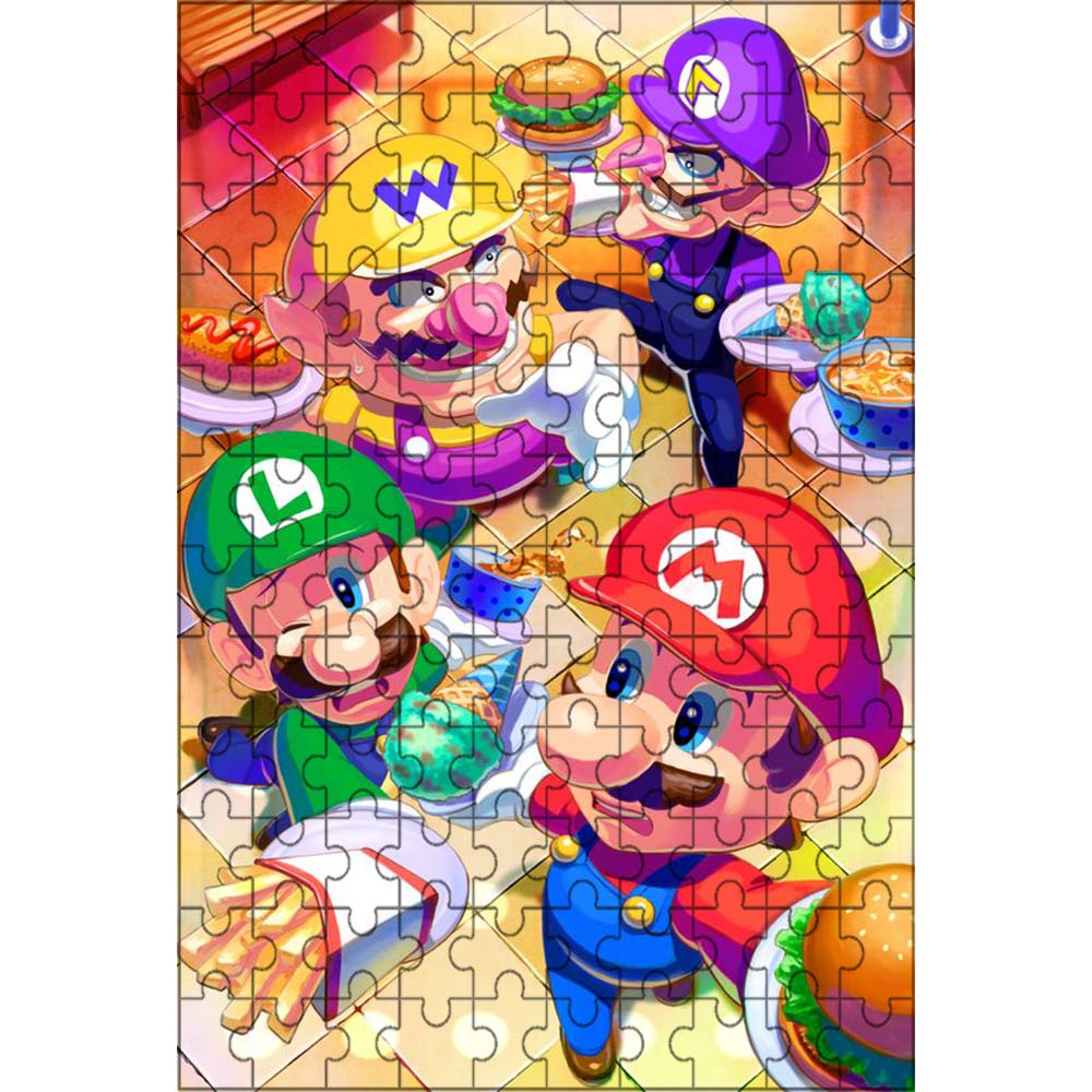マリオ パズル こども 120ピース 20×25cm | ジグソーパズル通販専門店