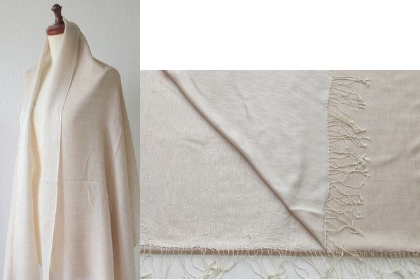 ストール シルク ウール 大判 リバーシブル 秋冬 大判ストール 春 春夏