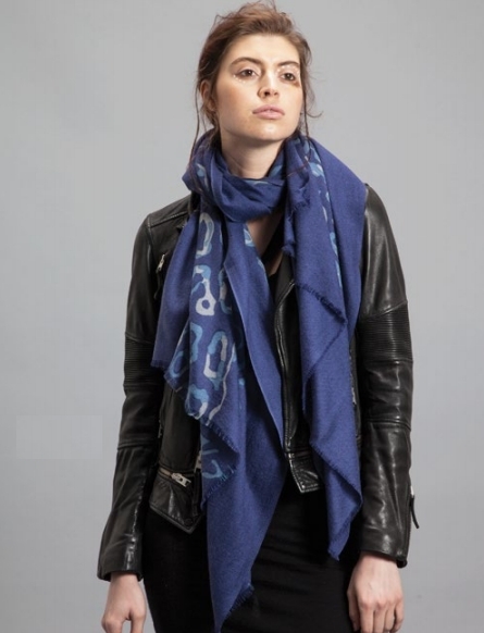 YARNZ】17AW/ヤーンズ X-ray Tiger カシミア100% アニマル柄 タイガー