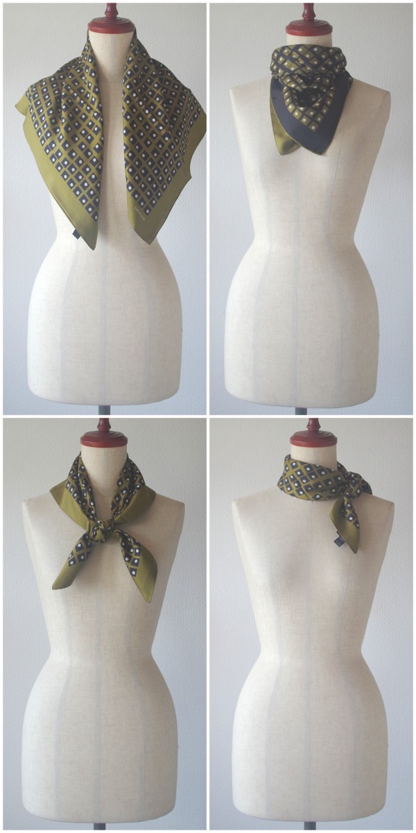 FRATELLI LUIGI】フラテッリ ルイージ シルク スカーフ 67×67 正方形