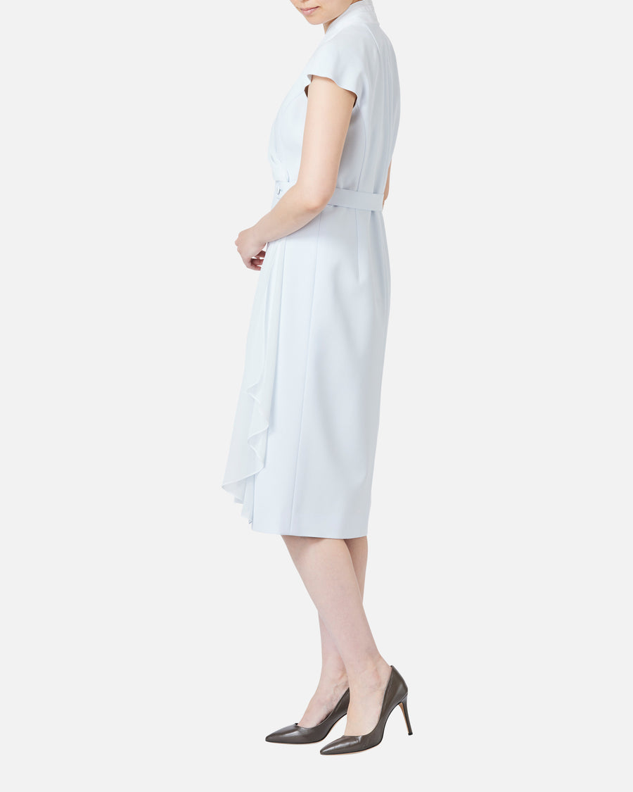 miss ashida - シフォン付カシュクールワンピース / Cache-Coeur Dress