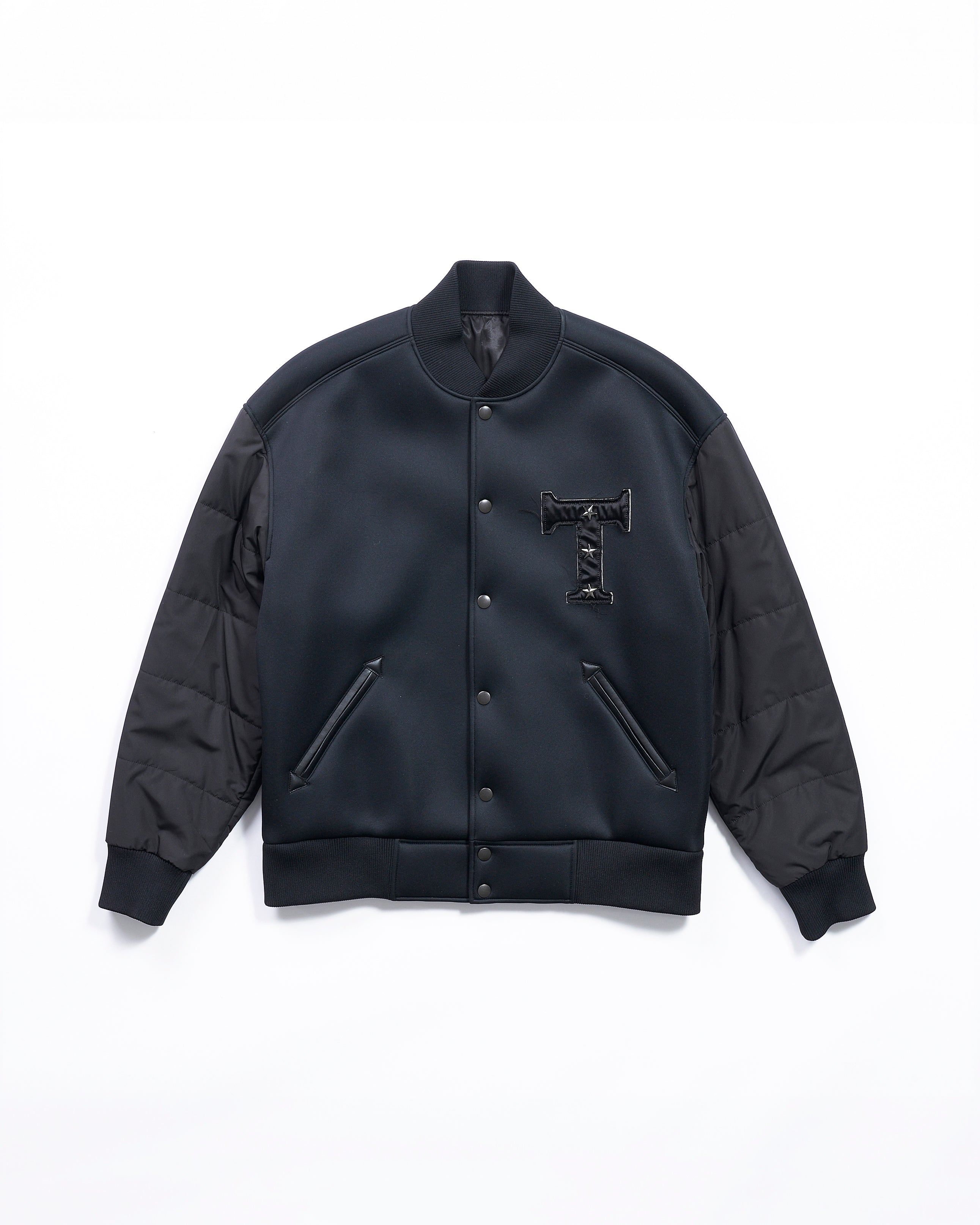 TAE ASHIDA Men's - 【ユニセックス】ボンディングジャージー×タフタ