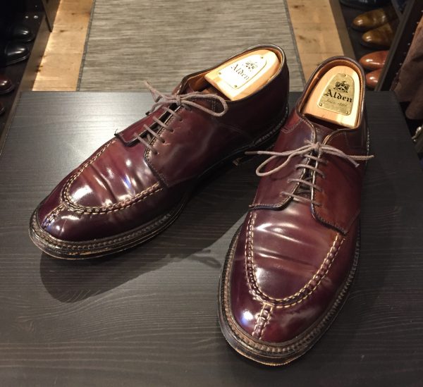ALDEN（オールデン）の#99289、コードバンのUチップシューズを買取り
