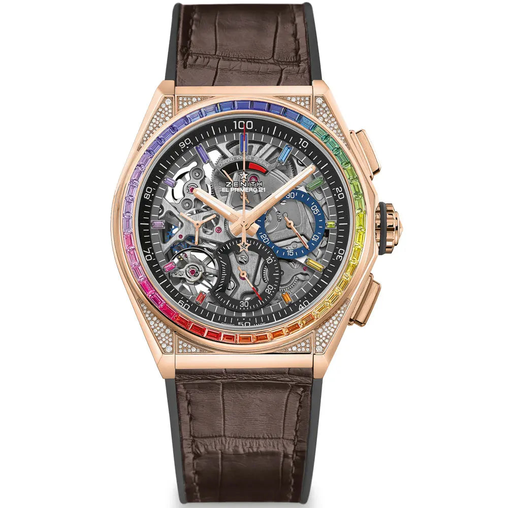 デファイ エル・プリメロ 21 レインボー 22.9003.9004/72.R585｜ゼニス