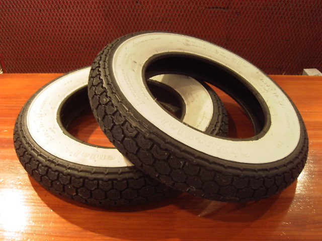 ベスパ　PX ET3タイヤホイール ベスパレストア作戦】合わせホイールに新品タイヤを組む！ で