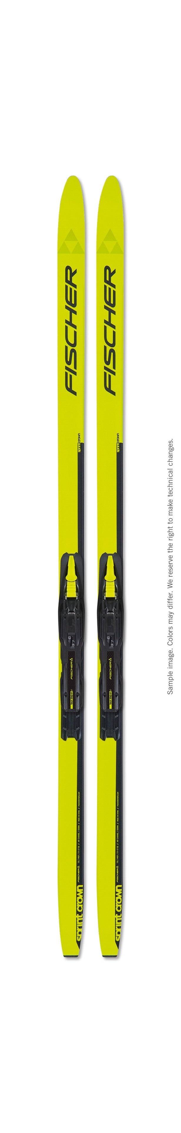 Fischer 2025 Sprint Crown IFP Jr. XC Skis -Mounted - Onion River