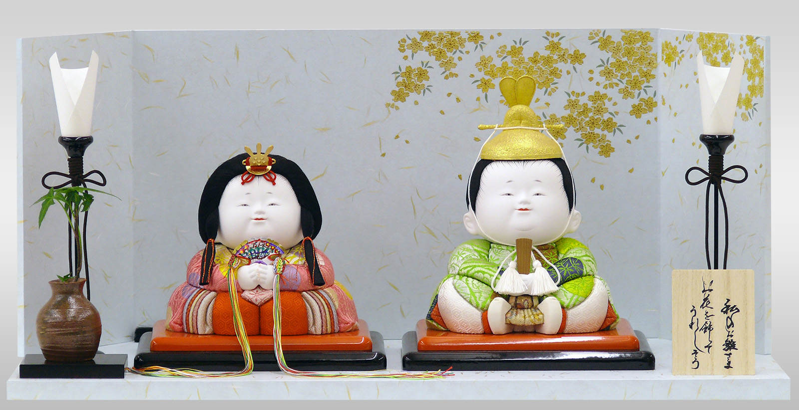 石川潤平工房 木目込ひな人形作品例 岐阜県美濃加茂市 人形処橋本屋