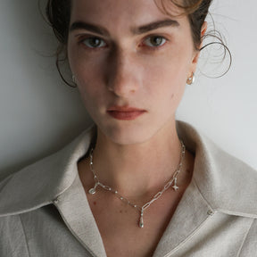 レクトチェーンネックレス SV