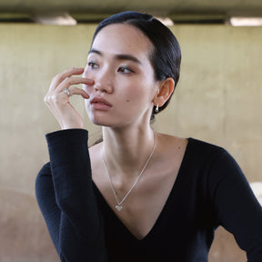 ハートシグネットリング SV