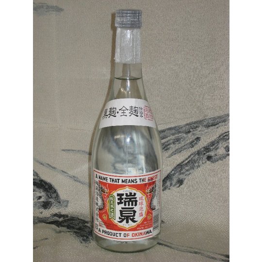 泡盛 瑞泉酒蔵 「瑞泉」 赤ラベル 25度 720ml 林田酒店｜九州菊・残心