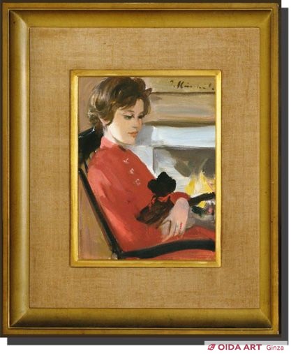 木下孝則 少女 | 絵画など美術品の販売と買取 | 東京・銀座 おいだ美術