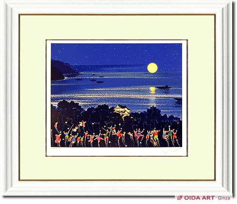 ヒロヤマガタ 日本のエッセンス ブルーレイクロマンス | 絵画など美術