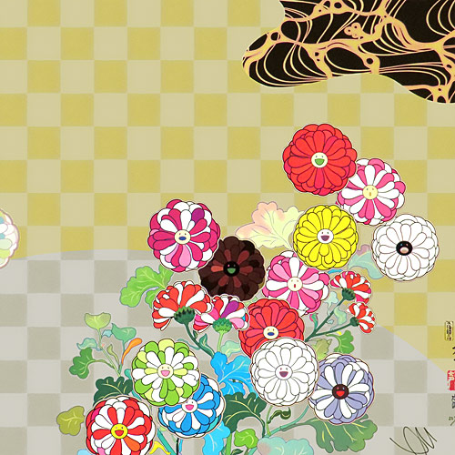 村上隆 光琳のお花と水 | 絵画など美術品の販売と買取 | 東京・銀座