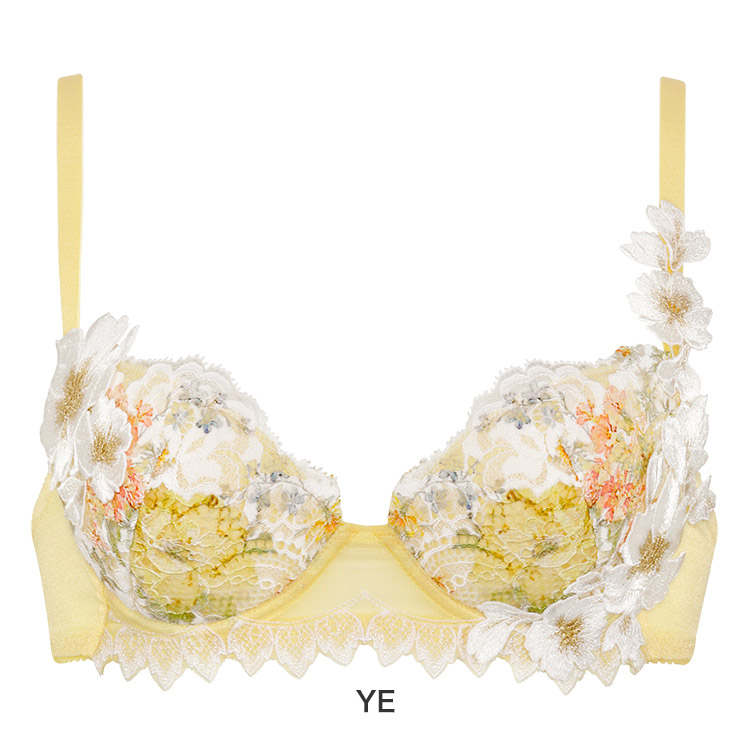 BTJ401｜ワコール サルート 01G ブラジャー単品 P-upタイプ BCDEFG