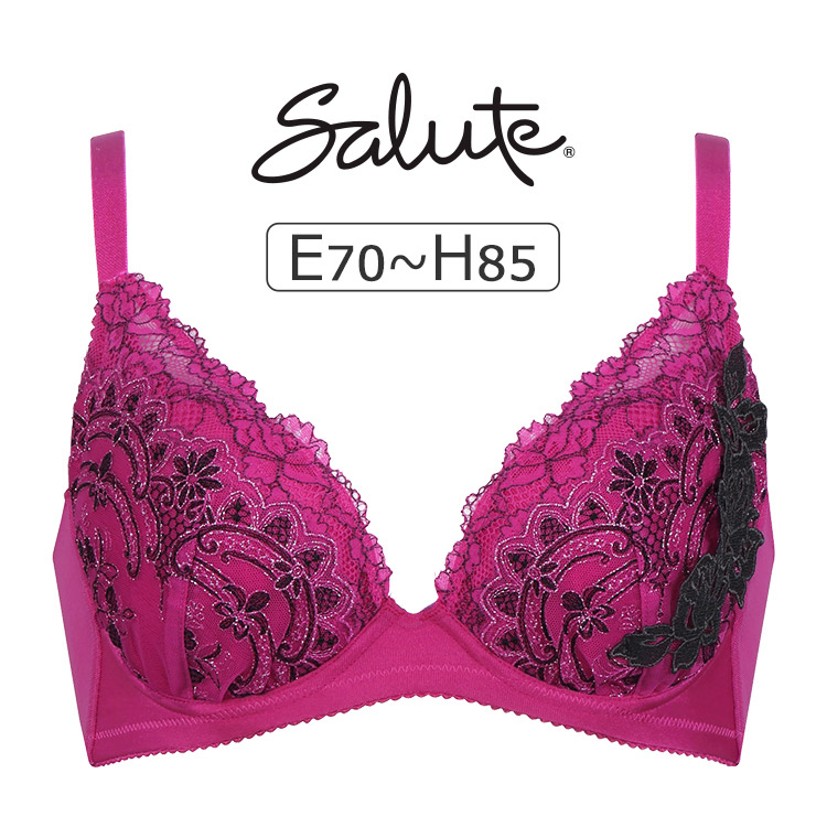 BTJ774｜ワコール サルート 74G 小さく見せるブラ ブラジャー単品 全3