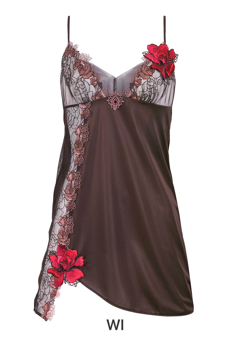 STJ276｜ワコール サルート 76G スリップ 全4色 M-LL 下着