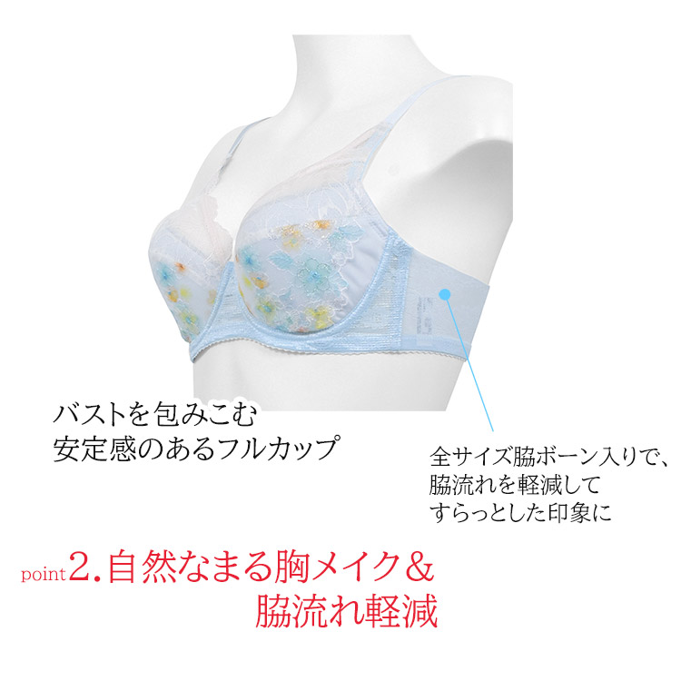 KB2172｜ワコール ときはなつブラ KB2872シリーズ ブラジャー単品 フル