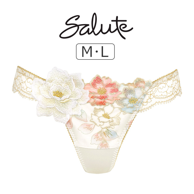 PTJ403｜ワコール サルート 03G Tバックショーツ M/L 下着