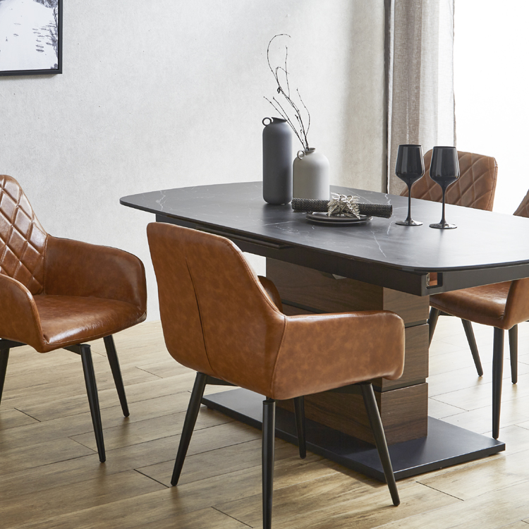 伸長式セラミックダイニングテーブル 幅160～200cm/DT-KS | 家具全般の