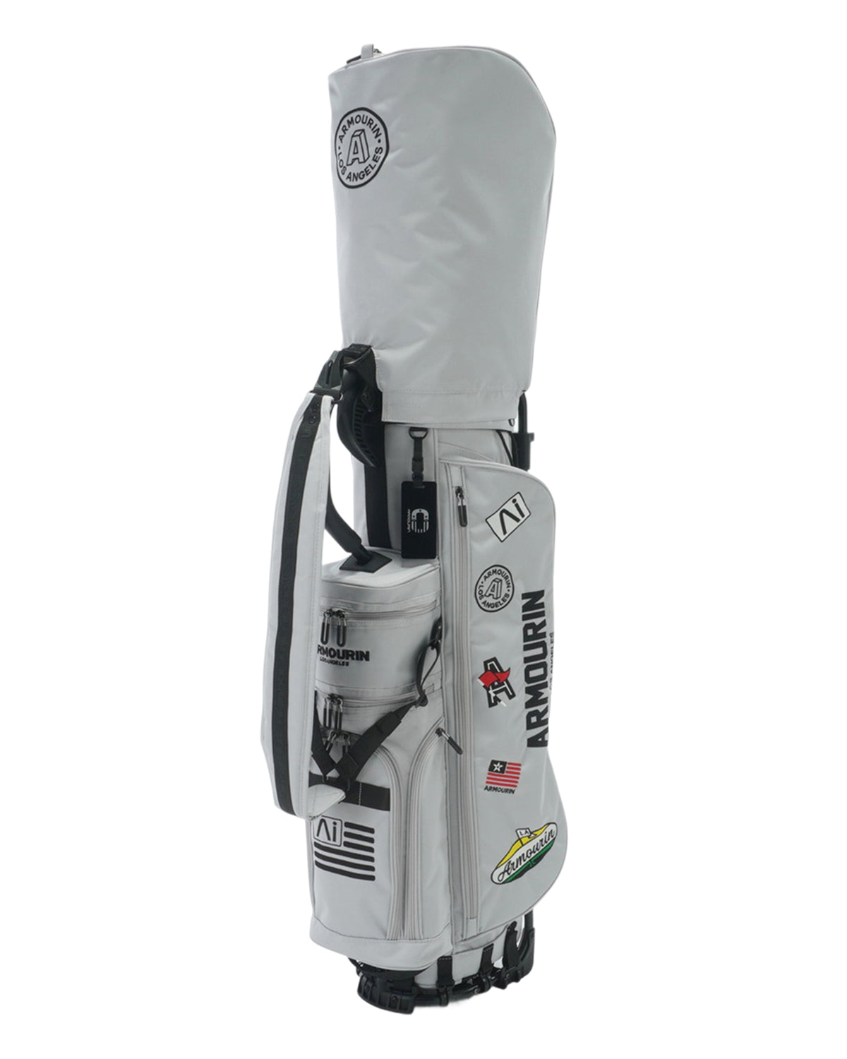 ARMOURIN アーマーイン] ゴルフ キャディバッグ ブラックフレーム