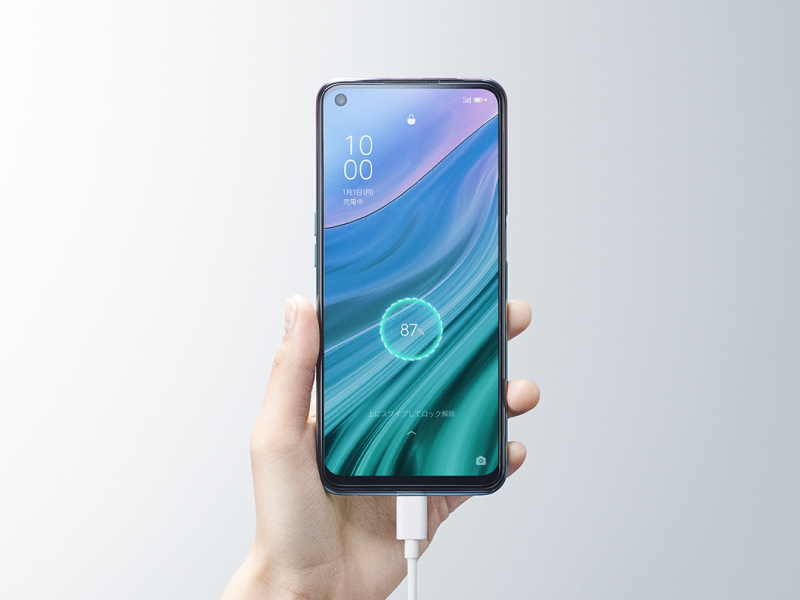 OPPO、最大4,800万画素AI 4眼カメラを搭載した 「OPPO A54 5G」SIM