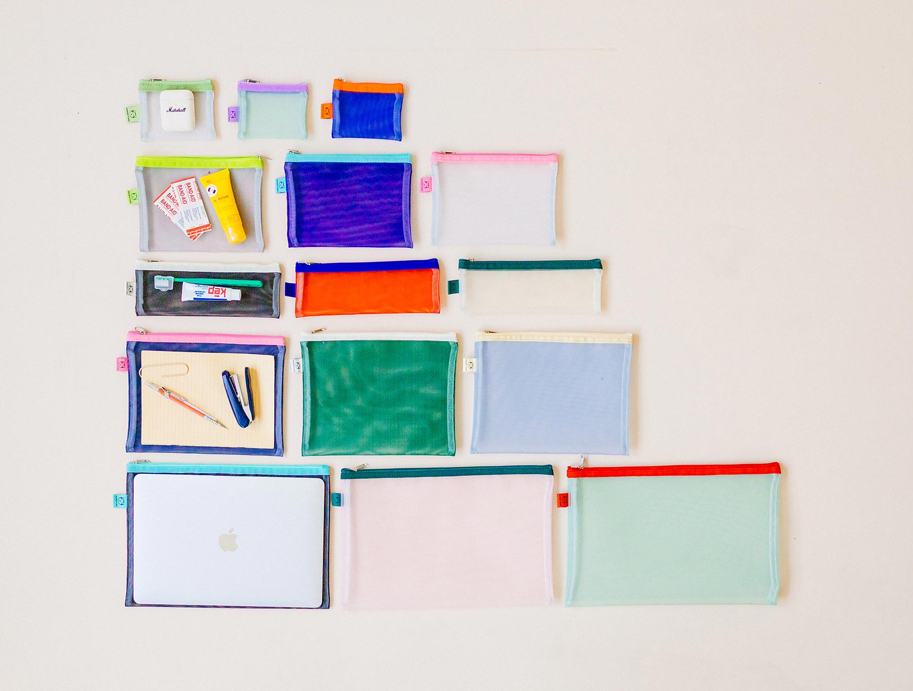 PAPIER TIGRE THE POCKET／XSサイズ（メッシュポーチ）｜文具