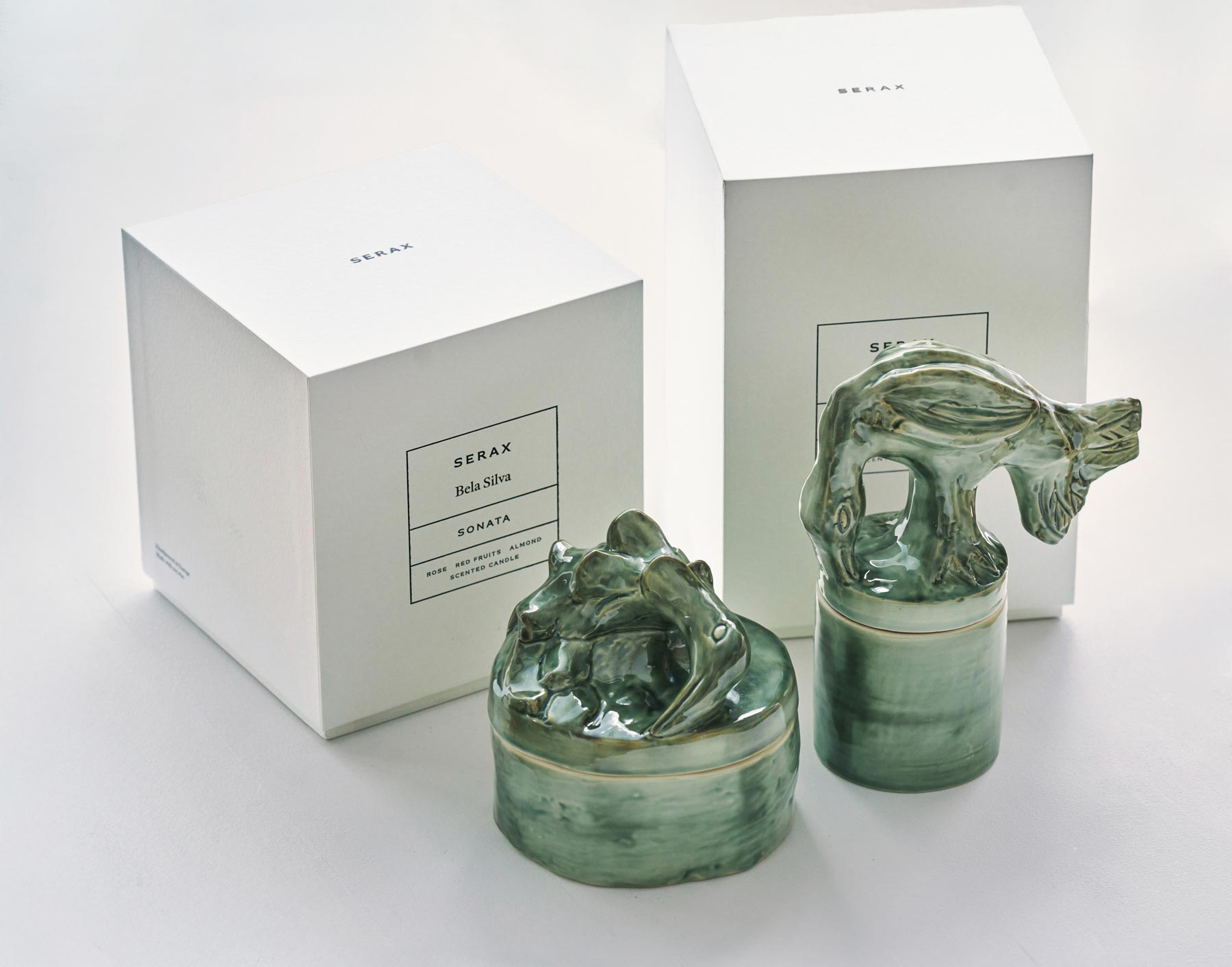 SERAX センティッドキャンドル GREEN SONATA｜インセンス・キャンドル