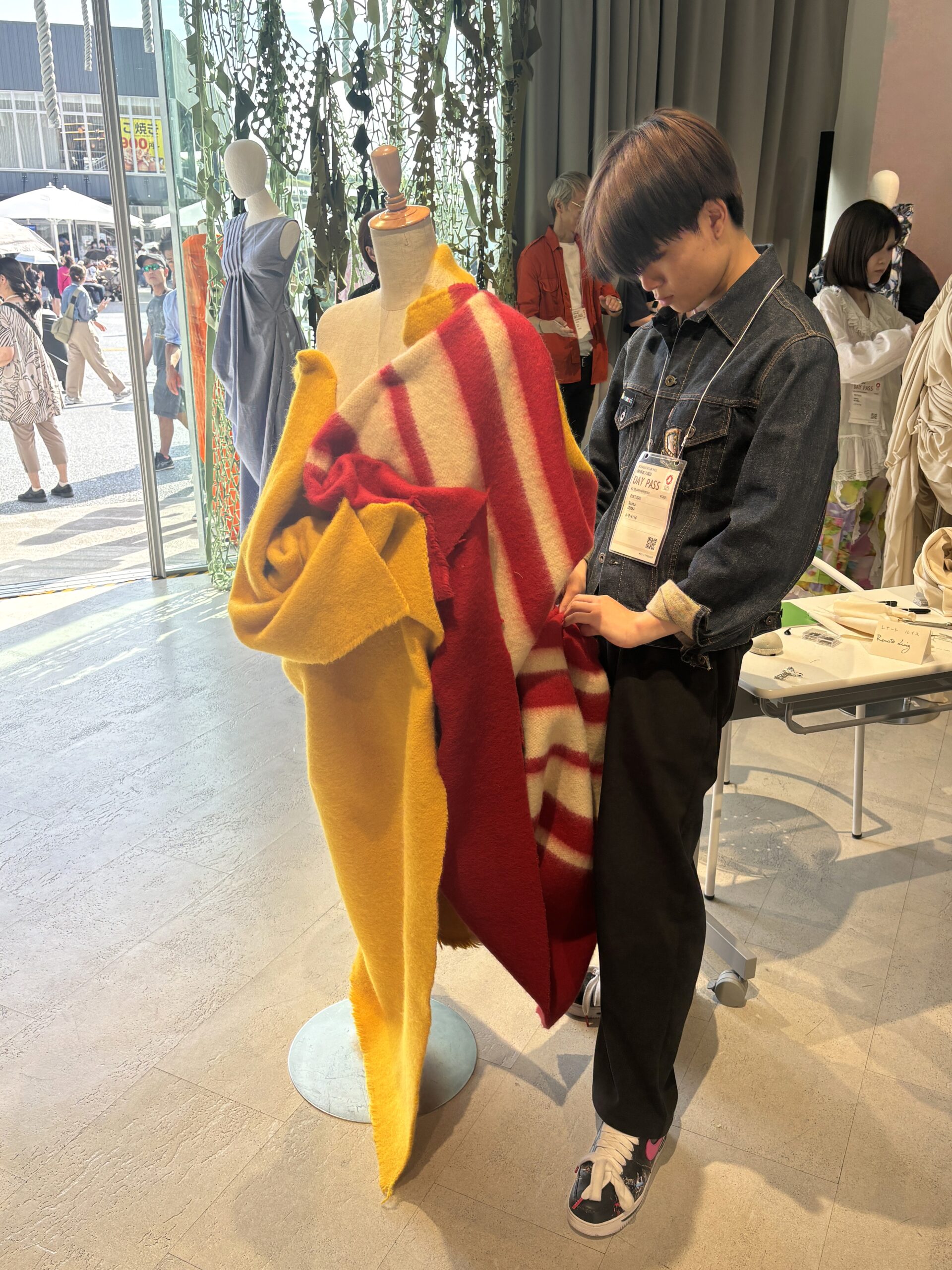 ニュース：大阪・関西万博「ポルトガルパビリオン」にてドレーピングの