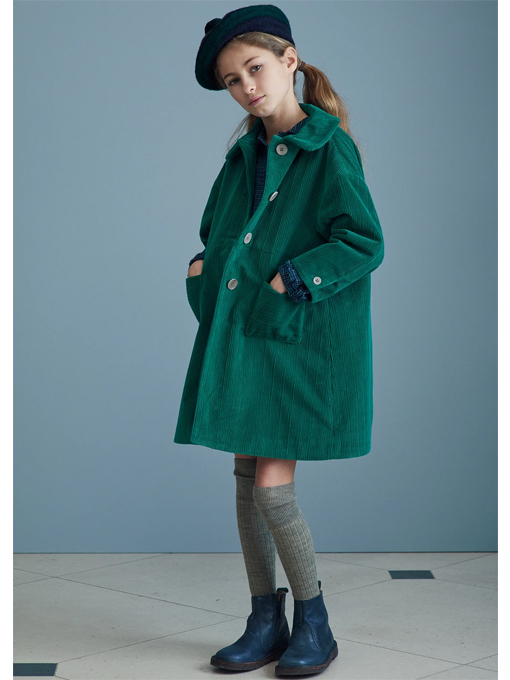 CARAMEL ベルベットコーデュロイコート OTTI オッティ パリやイタリア