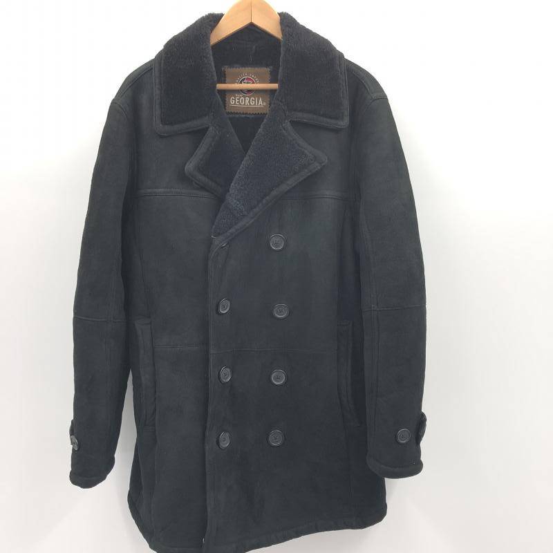 GEORGIA ジョージア ムートンコート L 黒 羊革 懸賞品 買取しました