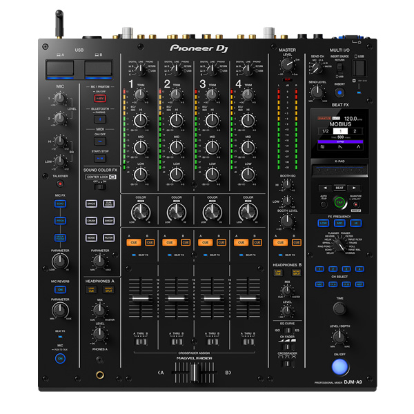 DJM-A9│Pioneer DJからDJM-900NXS2の後継機種とも言えるDJM-A9が発売！