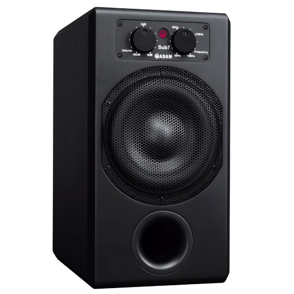 ADAM Audioのサブウーハー、Sub7（アンプ内蔵）のご紹介です。