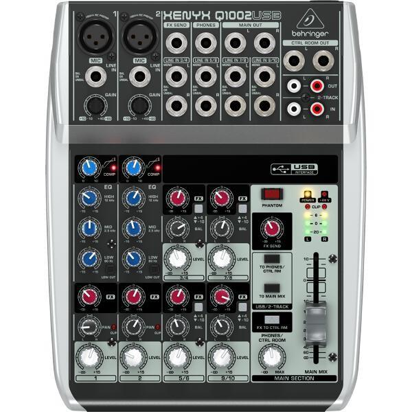BEHRINGER(ベリンガー)/PAミキサー/Q1204USB XENYX(USBオーディオ