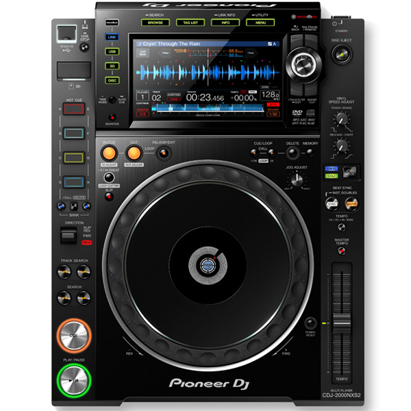 新たな世界標準となるマルチプレーヤーPioneer DJのCDJ-2000NXS2