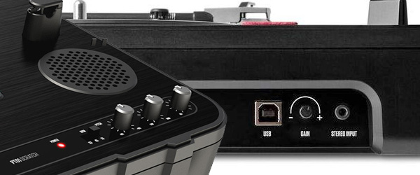 Numarkのポータブルターンテーブル、PT01SCRATCH SCRATCH RECORD SETの